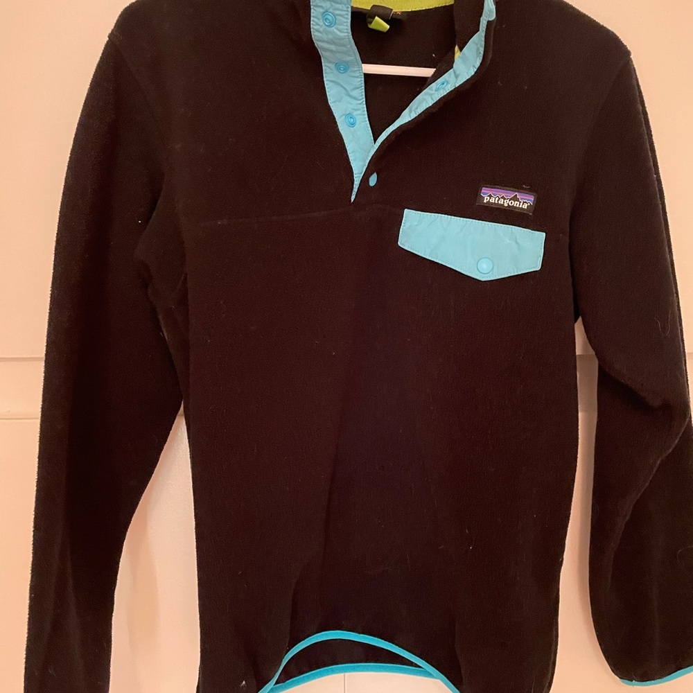 Womens Patagonia synchilla snap T